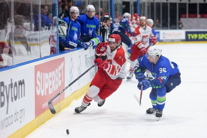 Ice Hockey. Friendly Match. Poland - Slovenia. 19.04.2024