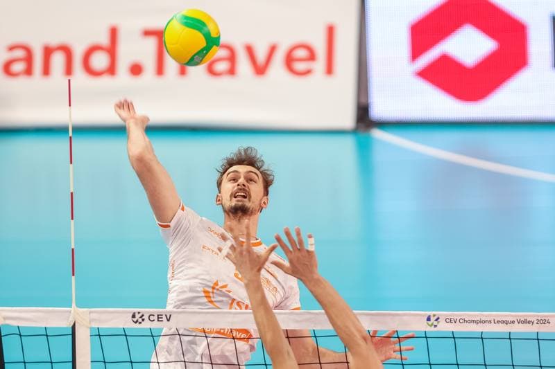Volleyball. CEV Champions League. Jastrzebski Wegiel - Guaguas Las Palmas. 22.11.2023