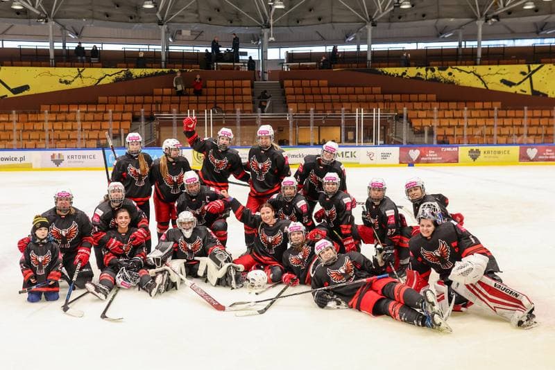 Ice Hockey. EWHL. Tauron Metropolia Silesia - Aisulu Almaty. 26.11.2023