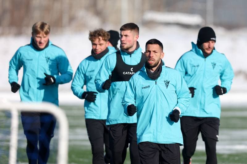 Football. Gornik Zabrze. Training. 10.01.2024