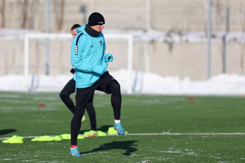 Football. Gornik Zabrze. Training. 10.01.2024