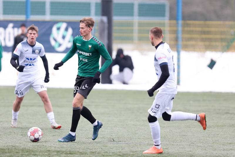 Football. Sparing. GKS Tychy - Hutnik Krakow. 13.01.2024