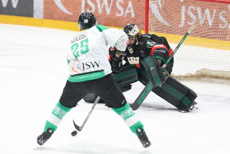 Ice Hockey. Tauron Hokej Liga. JKH GKS Jastrzebie - GKS Tychy. 14.01.2024
