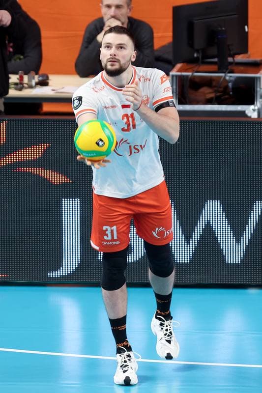 Volleyball. CEV Champions League. Jastrzebski Wegiel - SVG Luneburg. 17.01.2024