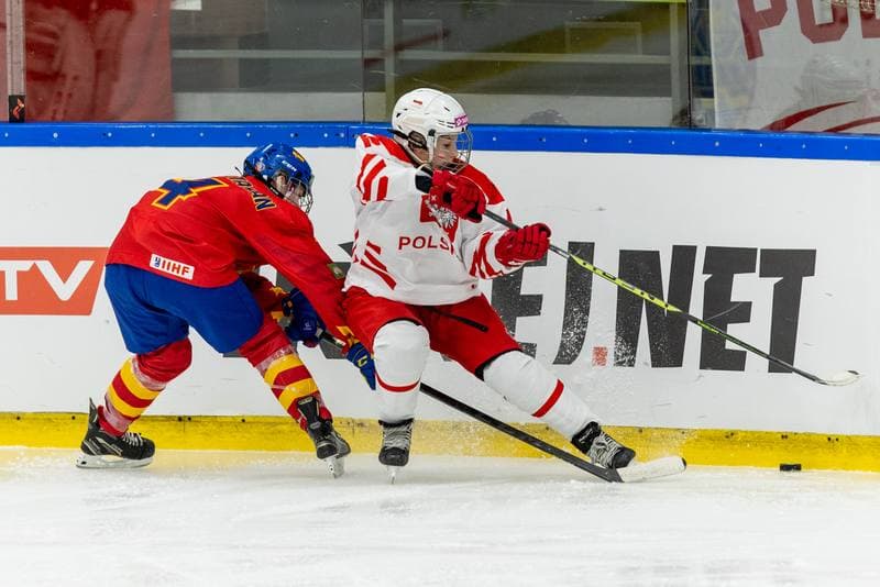 Ice Hockey. Women's U18 World Championship Division 1B. Poland - Spain. 13.01.2023