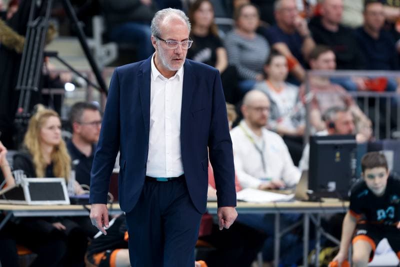 Volleyball. CEV Champions League. Jastrzebski Wegiel - SVG Luneburg. 17.01.2024