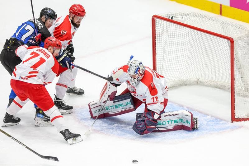 Ice Hockey. Euro Ice Hockey Challenge. Poland - Estonia. 09.11.2023