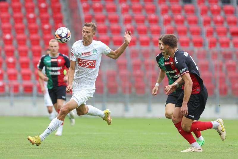 Football. Betclic I liga. GKS Tychy - Warta Poznan. 02.08.2024
