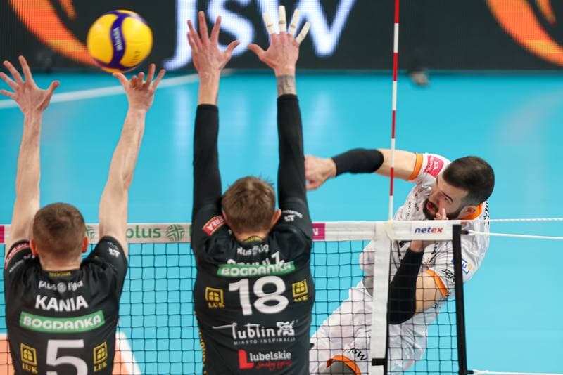 Volleyball. PlusLiga. Jastrzebski Wegiel - Bogdanka LUK Lublin. 07.03.2024