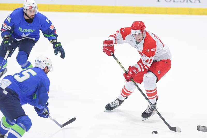 Ice Hockey. Friendly Match. Poland - Slovenia. 18.04.2024