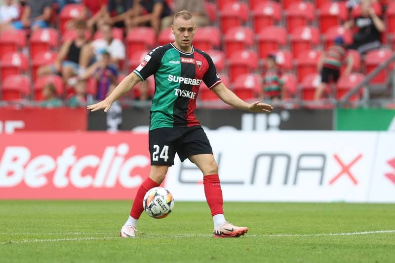 Football. Betclic I liga. GKS Tychy - Warta Poznan. 02.08.2024