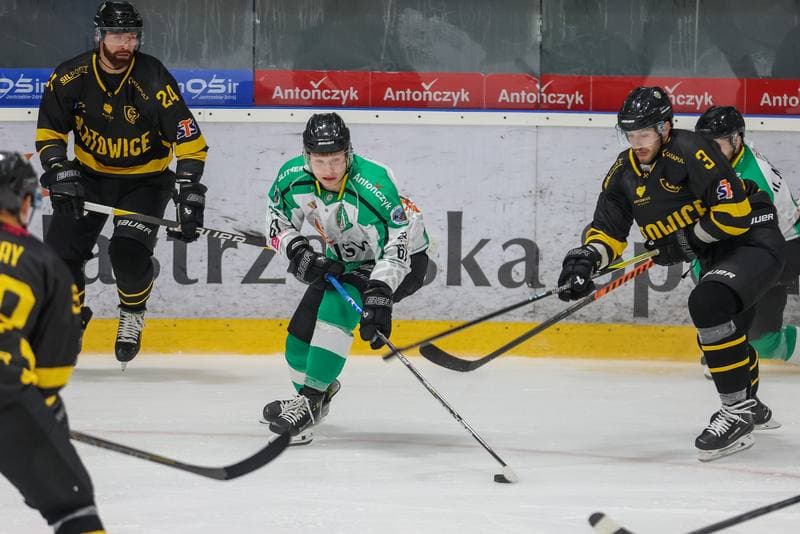 Ice Hockey. Tauron Hokej Liga. JKH GKS Jastrzebie - GKS Katowice. 19.09.2023