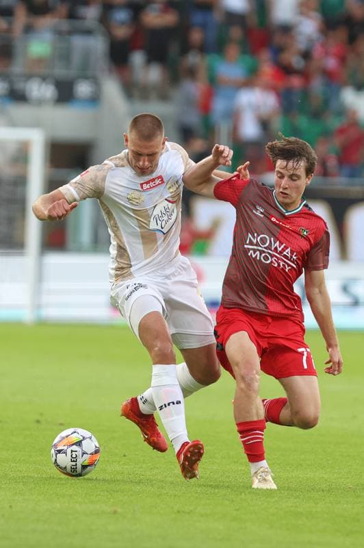 Football. Betclic II Liga. Zaglebie Sosnowiec - Olimpia Grudziadz. 21.07.2024