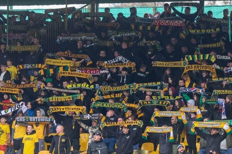 Football. Fortuna I Liga. GKS Katowice - GKS Tychy. 12.11.2023