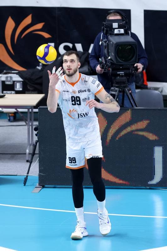 Volleyball. PlusLiga. Jastrzebski Wegiel - GKS Katowice. 03.02.2024
