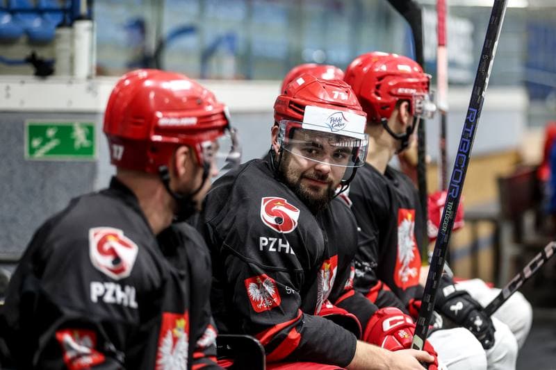 Ice Hockey. Poland national team. Training. 03.11.2024