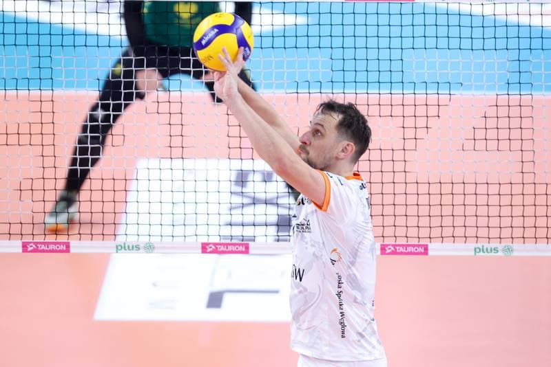 Volleyball. PlusLiga. Jastrzebski Wegiel - GKS Katowice. 03.02.2024
