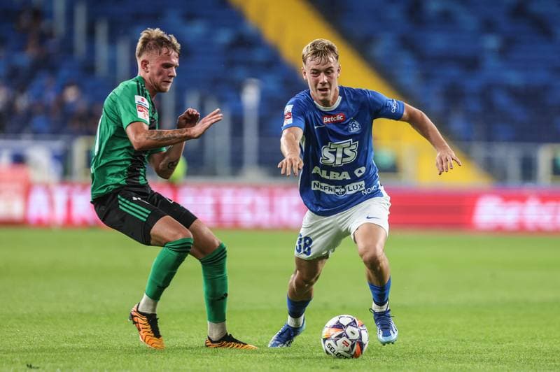 Football. Betclic I Liga. Ruch Chorzow - Gornik Leczna. 31.08.2024