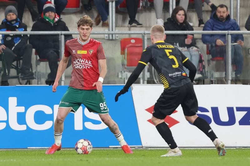 Football. Fortuna I Liga. Zaglebie Sosnowiec - Znicz Pruszkow. 18.02.2024