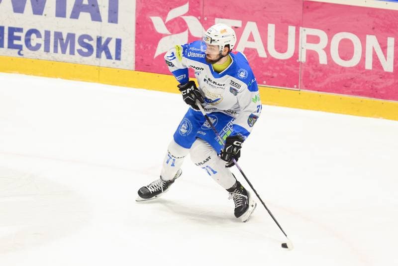 Ice Hockey. Tauron Hokej Liga. Re-Plast Unia Oswiecim - JKH GKS Jastrzebie. 18.02.2024