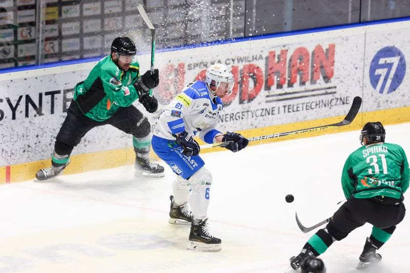 Ice Hockey. Tauron Hokej Liga. Re-Plast Unia Oswiecim - JKH GKS Jastrzebie. 18.02.2024