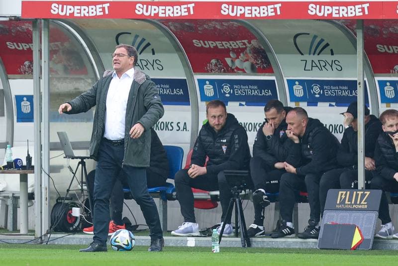 Football. PKO BP Ekstraklasa. Gornik Zabrze - Jagiellonia Bialystok. 02.03.2024