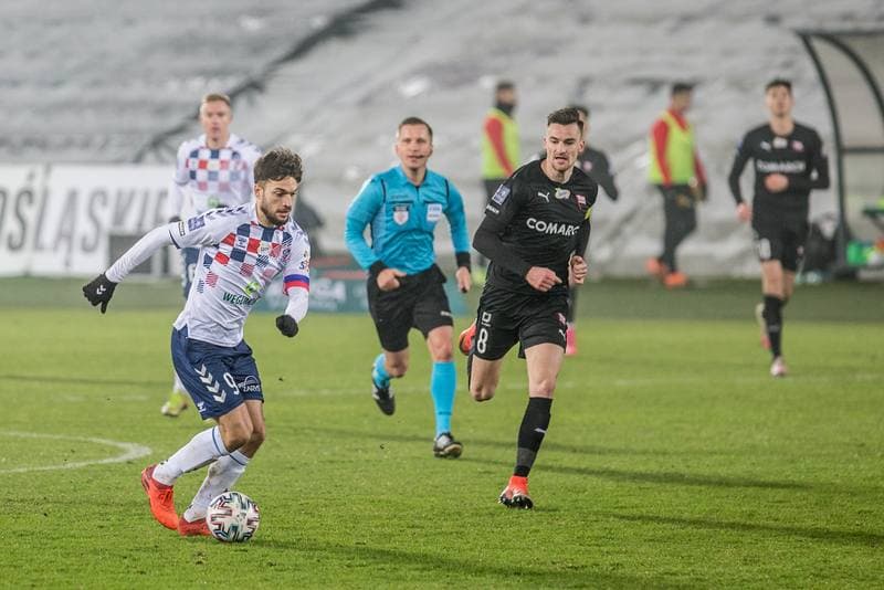 Football. PKO BP Ekstraklasa. Gornik Zabrze - Cracovia Krakow. 12.12.2020