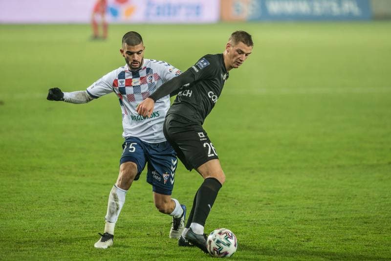 Football. PKO BP Ekstraklasa. Gornik Zabrze - Cracovia Krakow. 12.12.2020