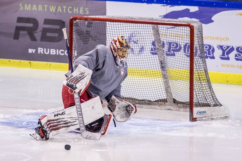 Ice Hockey. Poland national team. Training. 14.12.2020
