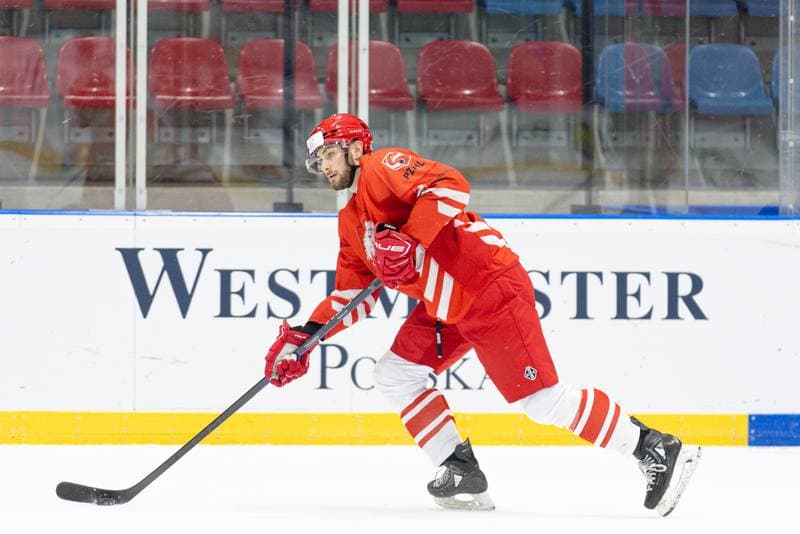 Ice Hockey. Poland national team. Training. 24.04.2024