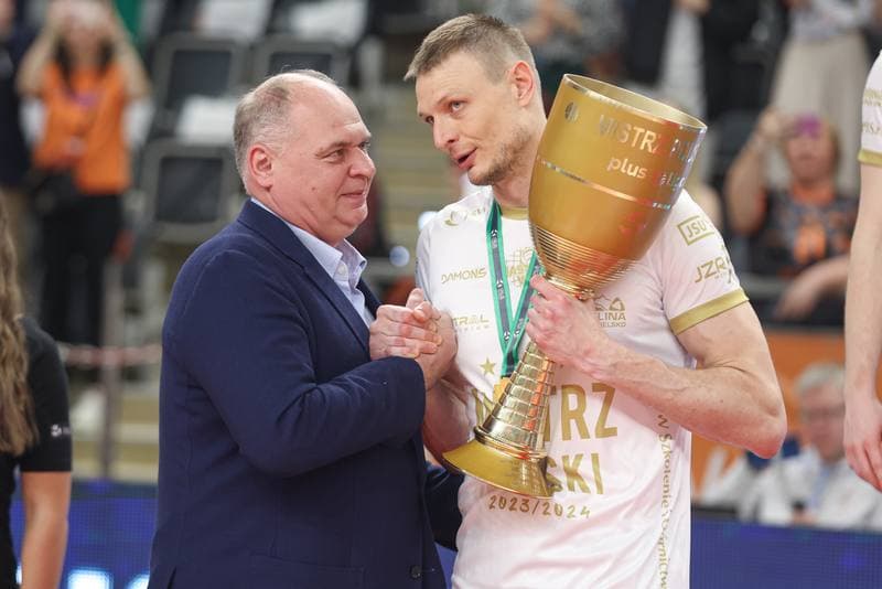 Volleyball. PlusLiga. Jastrzebski Wegiel - Aluron CMC Warta Zawiercie. 28.04.2024