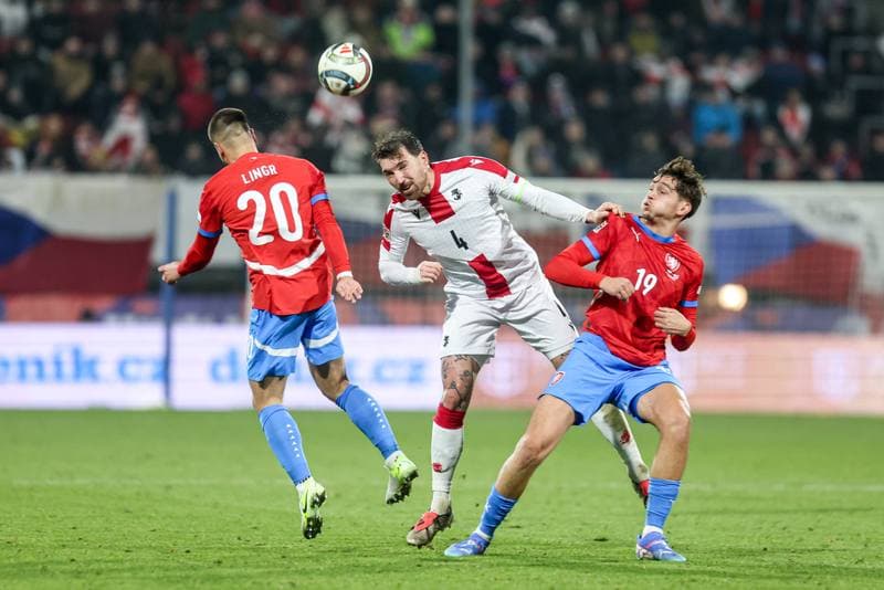 Football. UEFA Nations League. Czech Republic - Georgia. 19.11.2024