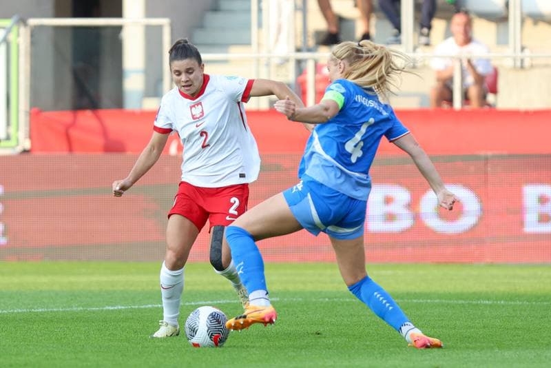 Football. UEFA Women's European Qualifiers. Poland - Iceland. 16.07.2024