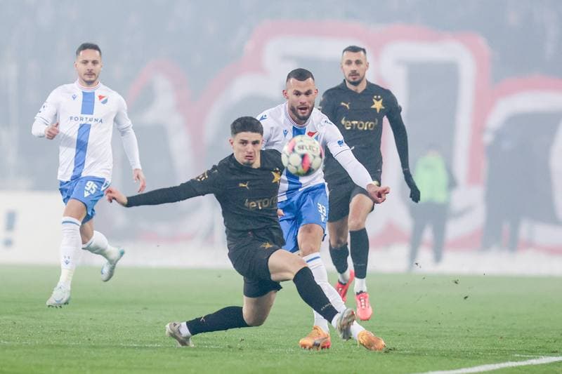Football. Chance Liga. Banik Ostrava - Slavia Prague. 05.12.2024
