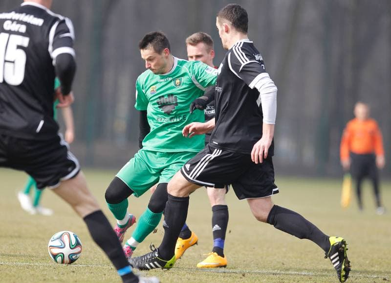 Football. Friendly Match. GKS Katowice - Nadwislana Gora. 28.02.2015