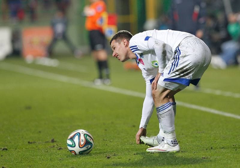 Football. T-Mobile Ekstraklasa. GKS Belchatow - Ruch Chorzow. 16.03.2015