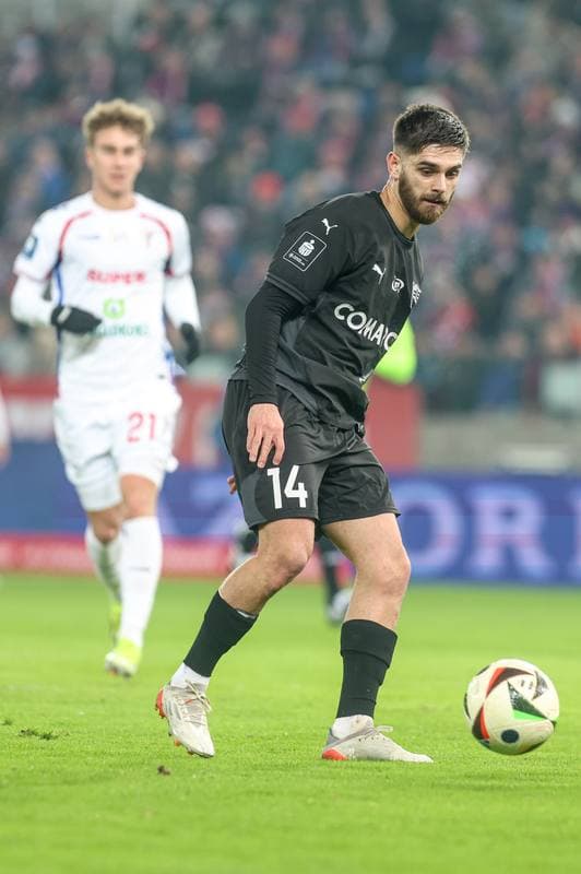 Football. PKO BP Ekstraklasa. Gornik Zabrze - Cracovia Krakow. 28.02.2025