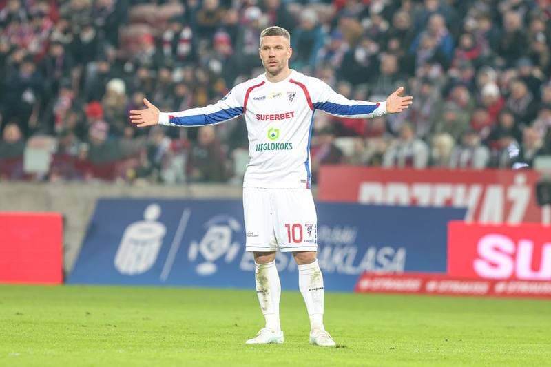 Football. PKO BP Ekstraklasa. Gornik Zabrze - Cracovia Krakow. 28.02.2025