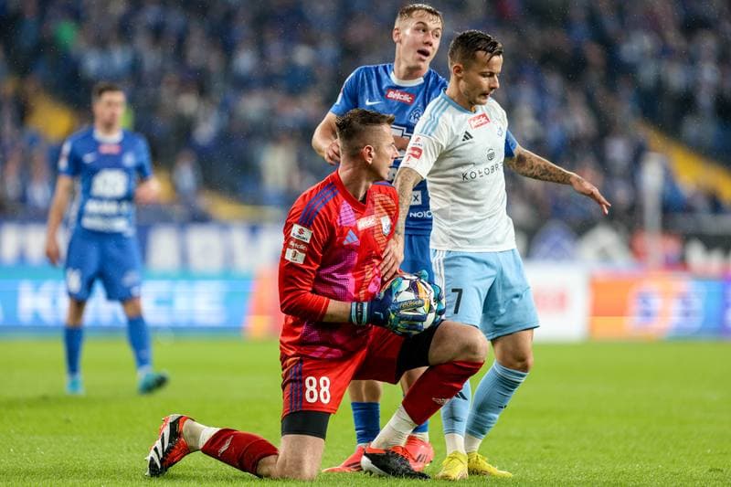 Football. Betclic I Liga. Ruch Chorzow - Kotwica Kolobrzeg. 04.10.2024