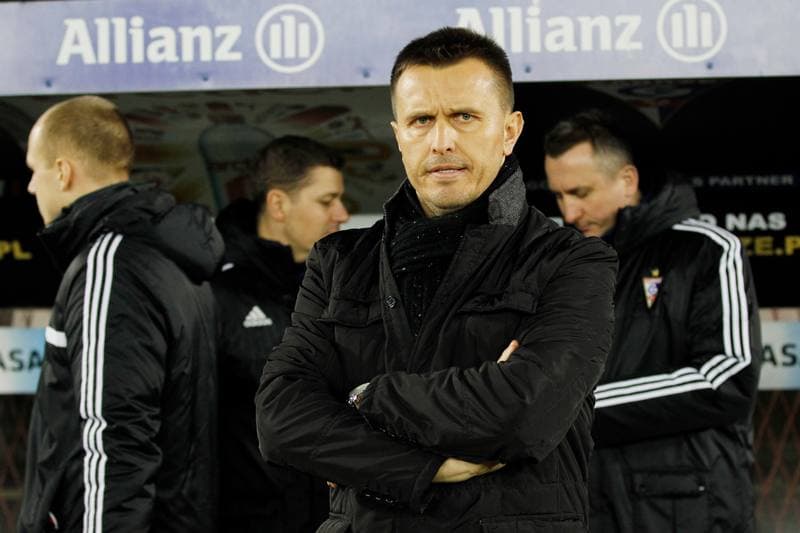 Football. PKO BP Ekstraklasa. Gornik Zabrze - Termalica Bruk-Bet Nieciecza. 12.12.2015