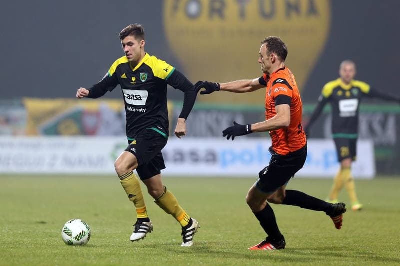 Football. I Liga. GKS Katowice - Chrobry Glogow. 26.11.2016