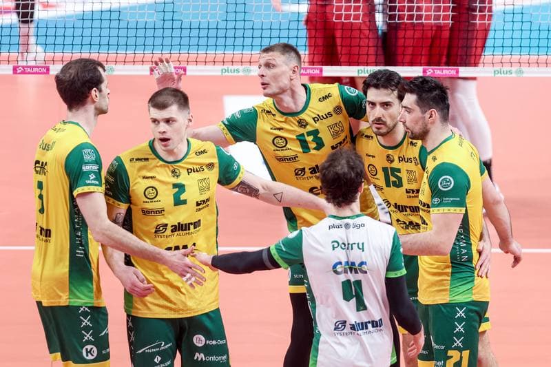 Volleyball. PlusLiga. Aluron CMC Warta Zawiercie - Asseco Resovia Rzeszow. 29.03.2025