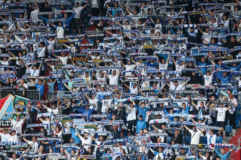 Football. Chance Liga. Banik Ostrava - Sigma Olomouc. 03.05.2025
