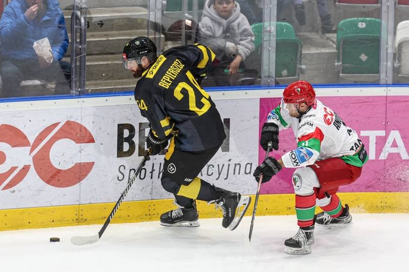 Ice Hockey. Tauron Hokej Liga. EC Bedzin Zaglebie Sosnowiec - GKS Katowice. 01.12.2024