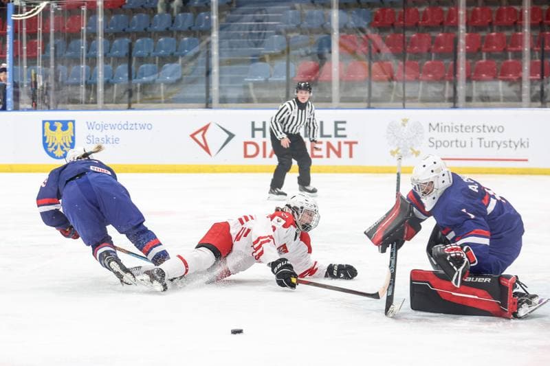Ice Hockey. IIHF Women's Olympic Qualifiers. Poland - Chinese Taipei. 12.12.2024