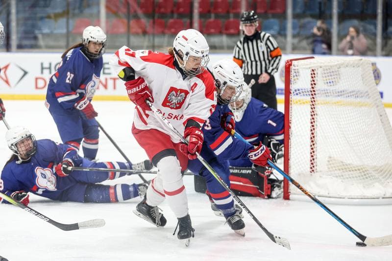 Ice Hockey. IIHF Women's Olympic Qualifiers. Poland - Chinese Taipei. 12.12.2024