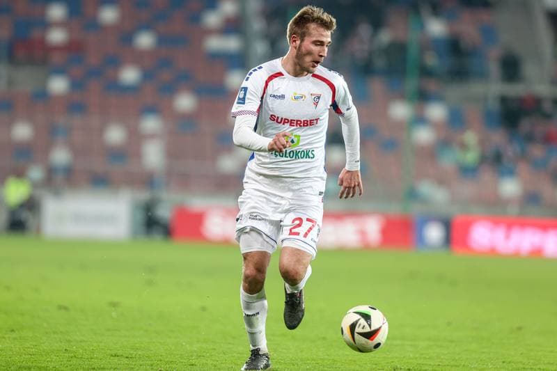 Football. PKO BP Ekstraklasa. Gornik Zabrze - Cracovia Krakow. 28.02.2025