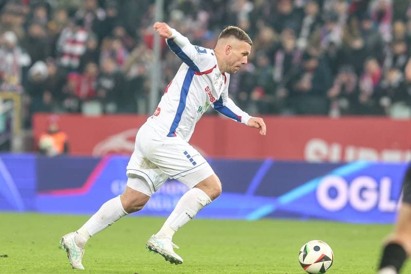 Football. PKO BP Ekstraklasa. Gornik Zabrze - Cracovia Krakow. 28.02.2025