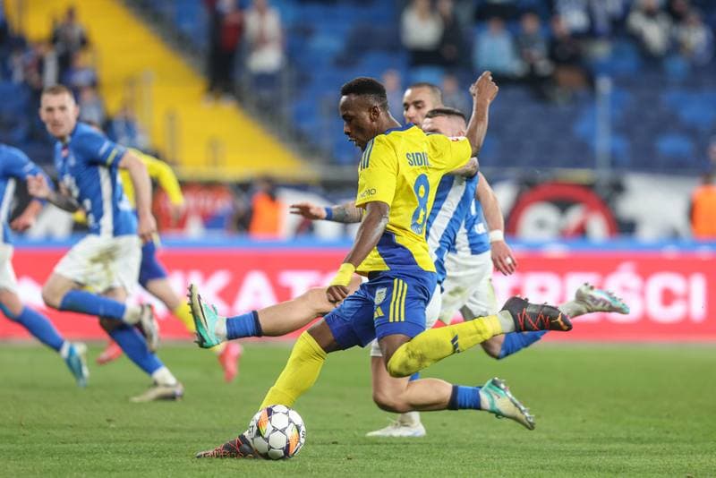 Football. Betclic I Liga. Ruch Chorzow - Arka Gdynia. 08.03.2025