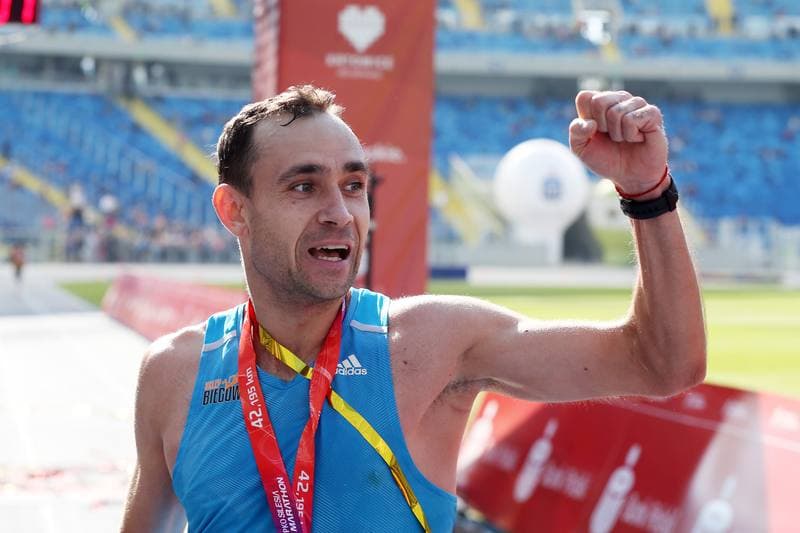 Athletics. PKO Silesia Marathon. Wojciech Saluga - Damian Pieterczyk. 01.10.2017